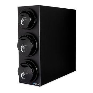 San Jamar (2) L2200C; (1) L2400C Lid Dispenser Box System - 1