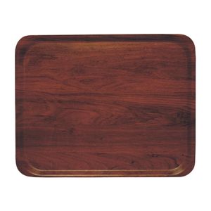 Cambro Walnut Mykonos Tray 330x430mm - 1