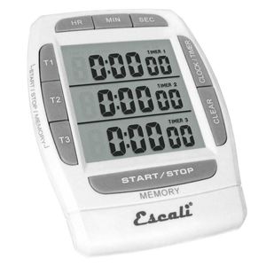 San Jamar Triple Event Digital Timer - 1