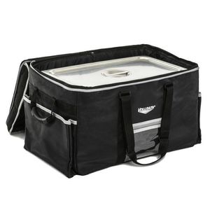 Vollrath Medium Catering Bag with Heating Pad and Dividers - 3