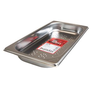 Pujadas GN Pro 40mm Deep 1/3 Stainless Steel Perforated Gastronorm - 1