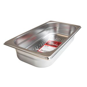 Pujadas GN Pro 65mm Deep 1/3 Stainless Steel Perforated Gastronorm - 1