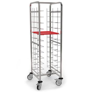 Pujadas Open Side Self-Service Tray Trolley - 3