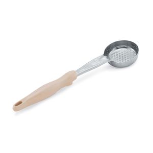 Vollrath 3oz Ivory Perforated Spoodle - 1