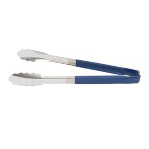 Vollrath Blue One-piece Kool-Touch Utility Grip Tong 305mm - 3
