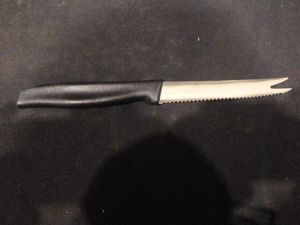 Genware 4 Bar Knife (Serrated) W/ Fork End - K-BAR4 - 3