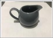 Genware Porcelain Grey Jug 14cl/ 5oz (Pack of 6) - 373114G - 3