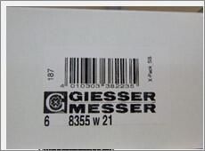 Giesser Bread Knife 8 1/4 Serrated - 8355-W-21 - 8