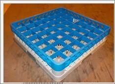 Genware 49 Comp Glass Rack With 1 Extender - GR49-1 - 3