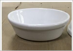 GenWare Oval Pie Dish 14cm/ 5.5 (Pack of 12) - F19-W - 2