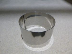 Stainless Steel Mousse Ring 9x6cm (Pack of 12) - MR96 - 3