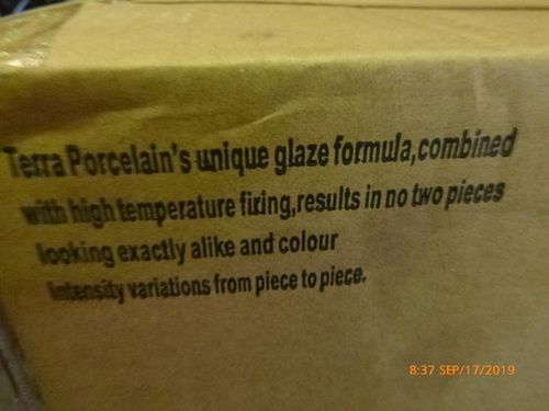 Terra Porcelain Aqua Blue Deep Coupe Plate 25cm (Pack of 6) - DC-PBL25 - 13