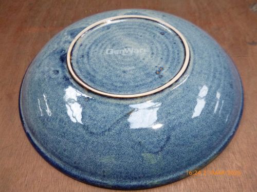 Terra Porcelain Aqua Blue Deep Coupe Plate 25cm (Pack of 6) - DC-PBL25 - 5