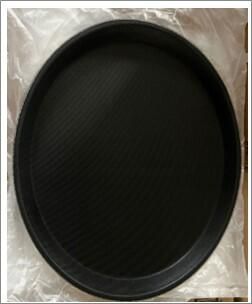 Gengrip 11 Round Non-Slip Tray Black - GG1100BLK - 3