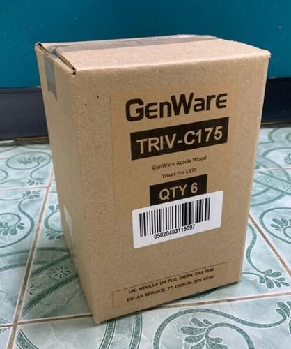 GenWare Acacia Wood Trivet For C175 (Pack of 6) - TRIV-C175 - 11