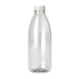 BioPak 1000ml PET Bottles With Tamper Evident Lids (Pack of 92) - BOT-1000 - 1