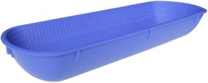 Polypropylene Banneton Basket Oval Blue 1.5 Kg - 10686-01 - 1