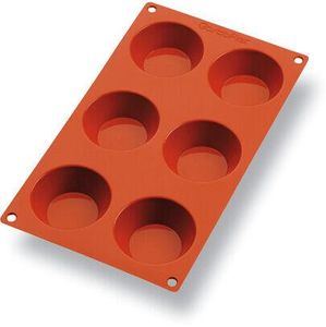 Gastroflex Mould Tray Gn 1/3 325x176 6 Tarte Tatins 7.5cm - 10584-01 - 1
