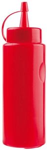 Polyethylene Flexible Squeeze Bottle 70 Cl Red - 11022-06 - 1