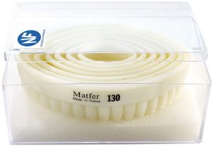 Matfer Exoglass Box Of 7 Oval Fluted Cutters - 10898-01 - 1