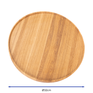 Bonzer Buffet Plinth - Oak Ø32 x H 2.5 cm - 13102-02 - 3