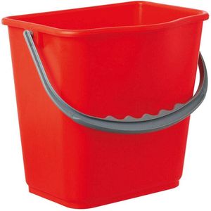 Polypropylene Bucket Red 5 L - 150568 - 1