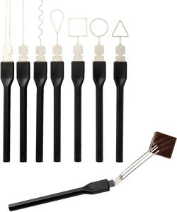 Signature Box Of 8 Foldable Chocolate Marking Tools - 262010 - 1