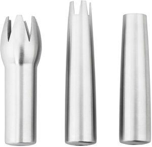 Set Of 3 Stainless Steel Tips For Whippers - 672038 - 1