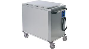 Non-height Adjustable Trolley With Flat Top For All Types Of Dishware - Static Heat - 777604 - 1