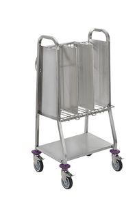 Ergo Transport/storage Trolley For Containers - Gn 1/1 Profile 530 Mm - With 2 Dividers - 778714 - 3