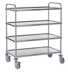 Serving Trolley - 4 Trays 90x55cm - Without Rack - 778906 - 1