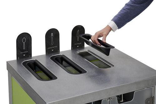 Harmonie Cutlery Sorting Unit - H 68cm - With Front Doors - 858703 - 3