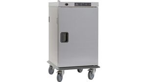 Trans'therm Oven 10 Gn 1/1 On Wheels - With Humidification - Stainless Steel Door - 893210 - 1