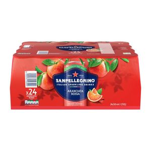 San Pelligrino Blood Orange Cans 330ml (24 Pack) - KA813 - 1
