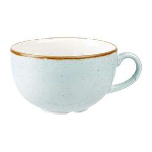 Churchill Stonecast Cappuccino Cups Duck Egg Blue 500ml (6 Pack) - FF661 - 1