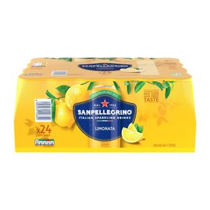 San Pelligrino Lemon Cans 330ml (24 Pack) - KA814 - 1
