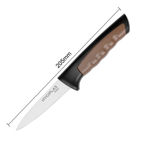 Hygiplas Pro Paring Knife Brown 9.3cm - JD227 - 4