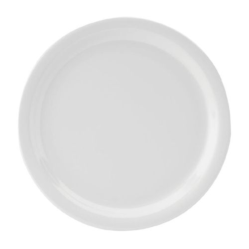 Utopia Kingline Plates Polar White 230mm (48 Pack) - FG048 - 1