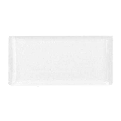 Churchill Melamine Rectangular Trays White 530x325mm (2 Pack) - FF376 - 1