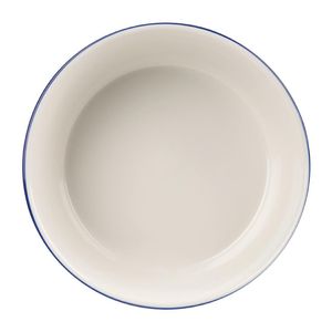 Churchill Retro Blue Round Pie Dishes 135mm (12 Pack) - DS680 - 1