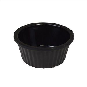 Ramekin Black Ribbed 2Oz Pack 12 - M102K-12 - 1