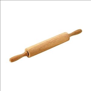 Naturals Wooden Rolling Pin With Handle - NAT6006H - 1