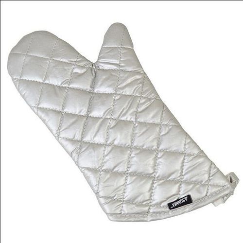 Grey Silicone Oven Mitt 17In - SLM-17 - 1