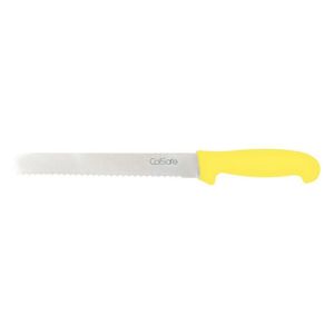 Colsafe Bread Knife 8In 20Cm Yellow - 947Y - 1