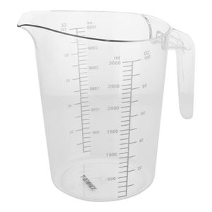 Sunnex Stackable Measuring Jug 3.0Ltr Clear Pc - PCJ30 - 1
