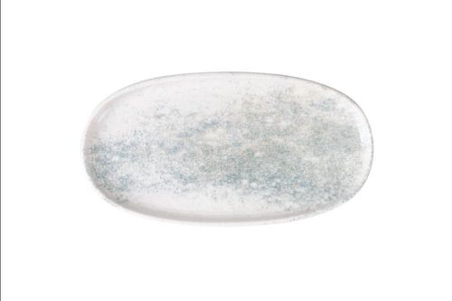 Smoky Matte Blue Oval Plate 21 Cm (Pack of 6) - SBPO21 - 1