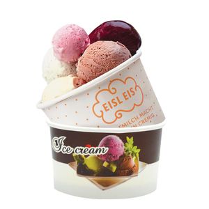 Custom Branded Ice Cream Pot (8oz) - C1048 - 1