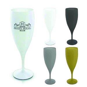 Custom Branded Plastic Champagne Flute - C5858 - 1