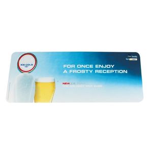 Custom Branded Edge To Edge Rubber Bar Runner (82x21cm) - C1784 - 1