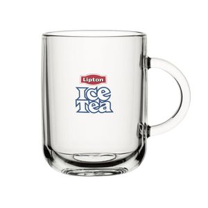 Custom Branded Iconic Coffee Toughened Glass (330ml/11oz) - C6795 - 1